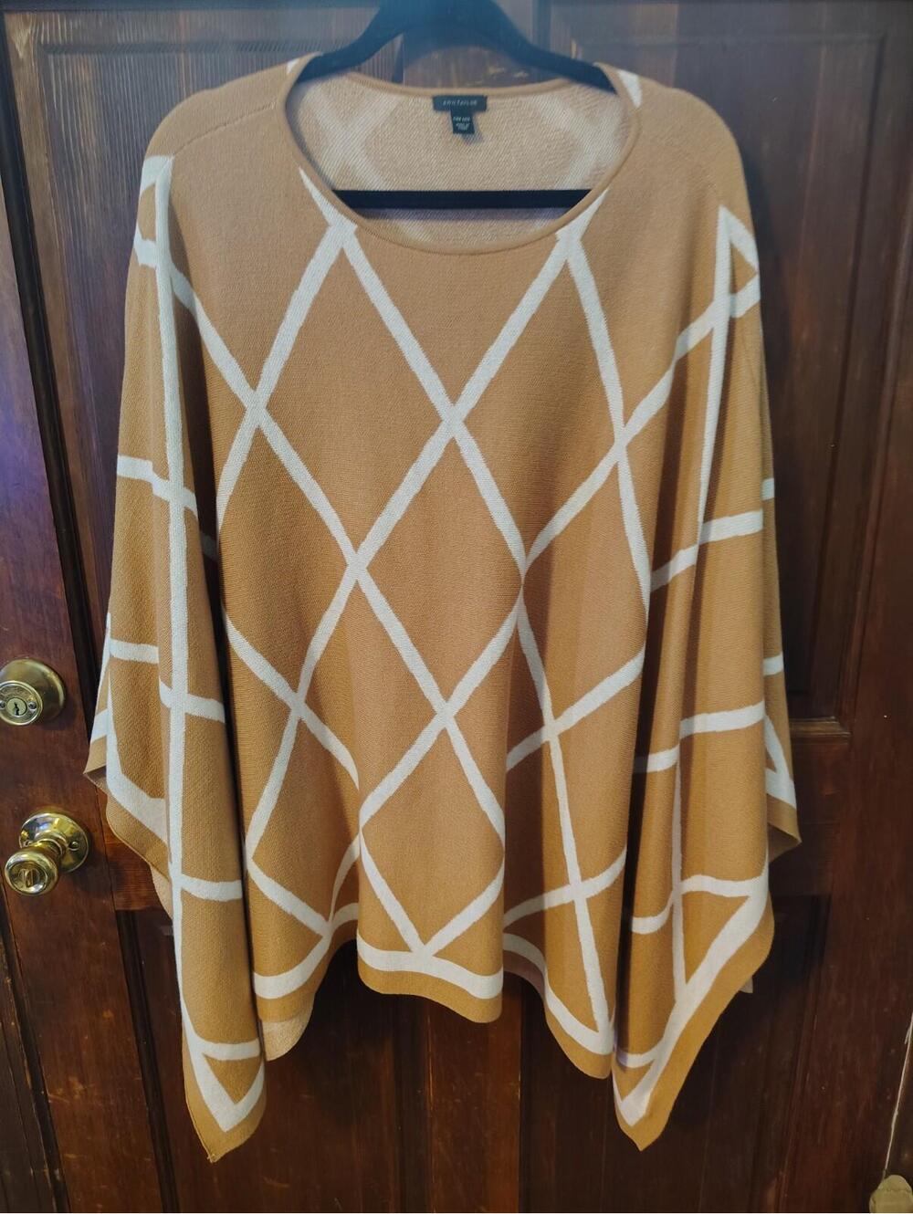Ann Taylor Shawl Poncho Wrap